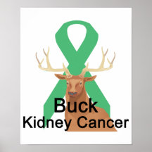 Buck Kidney-Cancer Poster