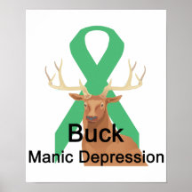 Buck Manic-Depression Poster