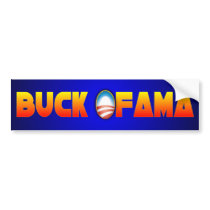 Buck Ofama Bumper Sticker