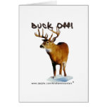 Buck Off! Humourous Greeting Card