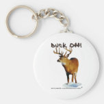 Buck Off! Keychain