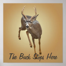 BUCK STOPS HERE PRINT