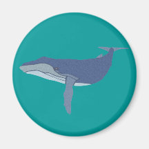 Buckelwal humpback whale magnete