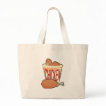bucket of fried chicken bag