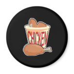 bucket of fried chicken magnet
