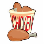 bucket of fried chicken photo cut out