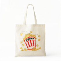 Bucket of Popcorn Canvas Bag