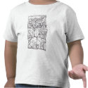 BucketMan cartoon t-shirts