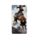 Bucking by NC Wyeth Personalized Address Label