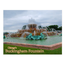Buckingham Fountain Chicago Post Card