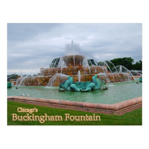 Buckingham Fountain Chicago Post Card