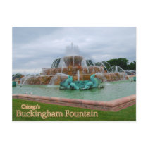 Buckingham Fountain Chicago Post Card