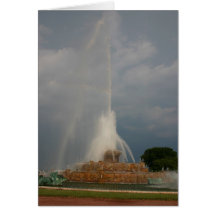 Buckingham Fountain Greeting Card