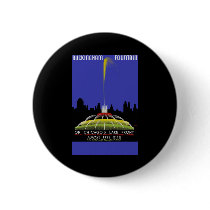Buckingham Fountain On Chicago's Lake Front Button