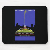 Buckingham Fountain On Chicago's Lake Front Mouse Pad