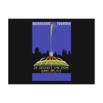Buckingham Fountain On Chicago's Lake Front Postcard