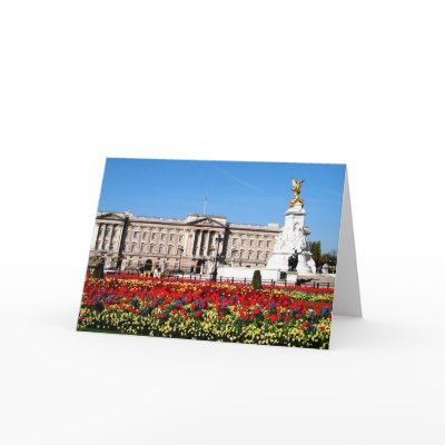 Buckingham Palace  London England Greeting Card by Irishdreams