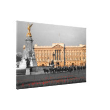 Buckingham Palace - London Stretched Canvas Print