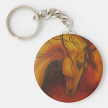 Buckskin Key Chain