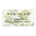 Bud To Blossom - White Hellebores Custom Shipping Label