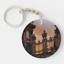 Budapest Sunset Acrylic Keychains