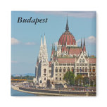 Budapest, the building of the Parliament, Budapest Refrigerator Magnet