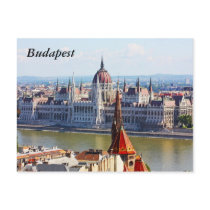 Budapest, the building of the Parliament, Budapest Postcards