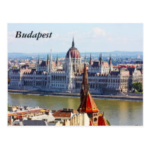 Budapest, the building of the Parliament, Budapest Postcards