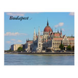 Budapest, the building of the Parliament, Budapest Postcard