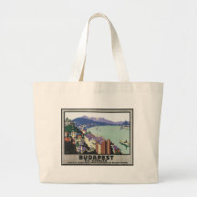 Budapest via Harwich Canvas Bag