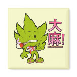 Budchan Square Magnet