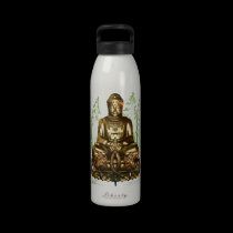 budda de bouteille d'eau bouteilles