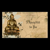 Budda Gift Cards business cards