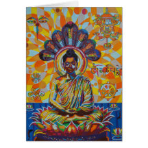 buddha - 2011 as greetingcard grußkarte