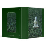 Buddha and Pebbles Binder (Green)