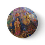 Buddha and the Flower by Odilon Redon Pins