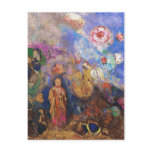 Buddha and the Flower by Odilon Redon Postcard