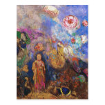 Buddha and the Flower by Odilon Redon Postcard