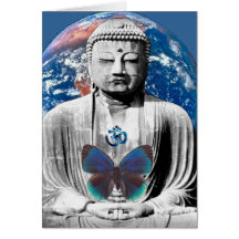 Buddha Awaits Greeting Card
