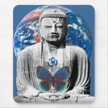 Buddha Awaits Mousepad