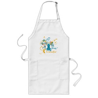 Buddha Be Mindful Apron by BuddhaGifts