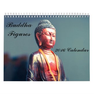 Buddha Figures 2016 Calendar