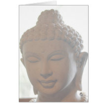 Buddha Head Notecard