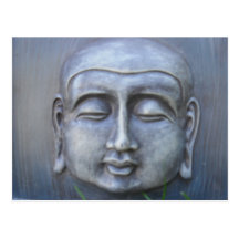 Buddha Head Postcard