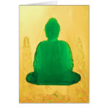 buddha in gold card