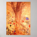 Buddha in His Youth Poster Print by Redon