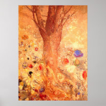 Buddha in His Youth Poster Print by Redon