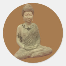 Buddha In Meditation Sticker