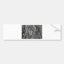 buddha in tree.jpg bumper sticker