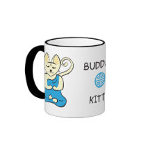 Buddha Kitty Cup Coffee Mug